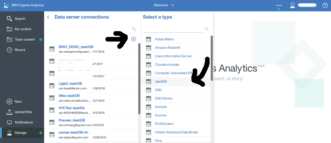 ibm-cognos-choose-dashdb